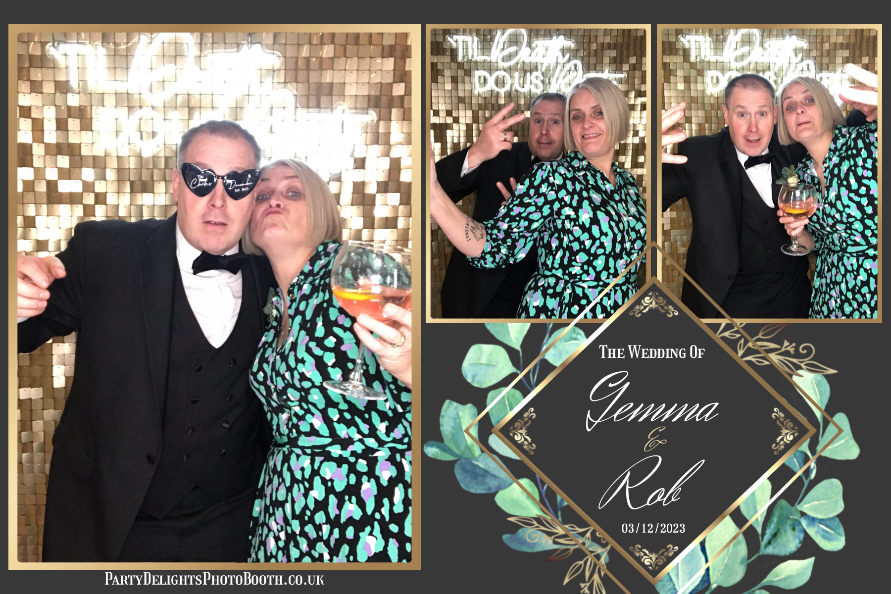 Rob and Gemma’s Wedding | View more photos from the event at gallery.partydelightsphotobooth.co.uk/u/PartyDelightsPhotoBooth/Rob-and-Gemma’s-Wedding