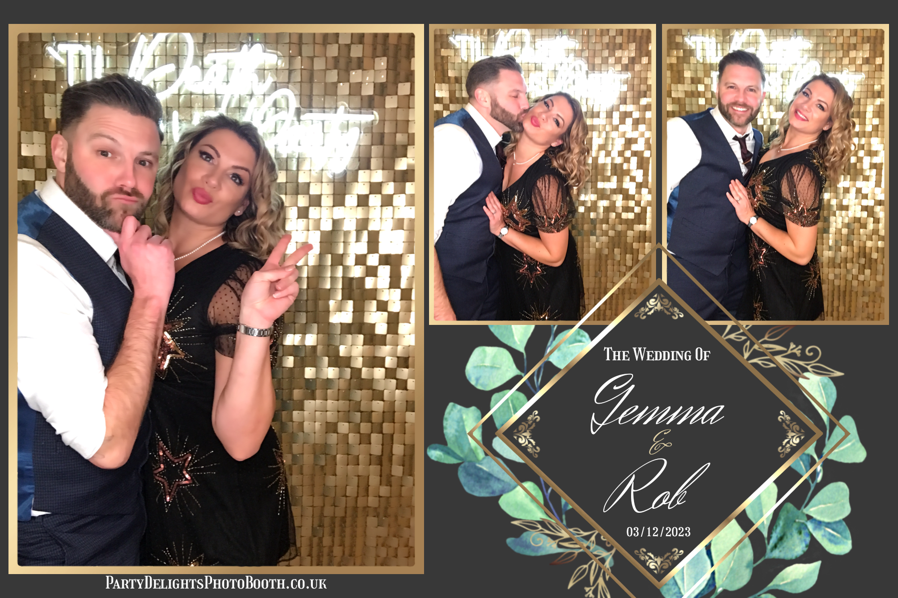 Rob and Gemma’s Wedding | View more photos from the event at gallery.partydelightsphotobooth.co.uk/u/PartyDelightsPhotoBooth/Rob-and-Gemma’s-Wedding