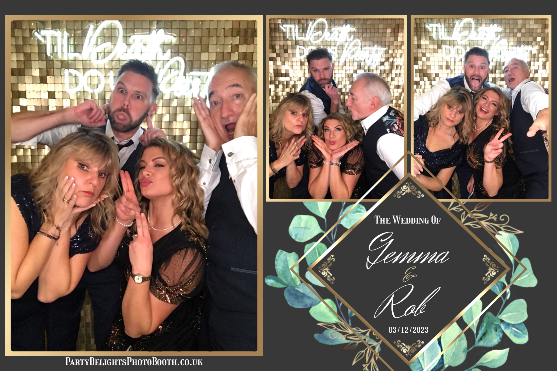 Rob and Gemma’s Wedding | View more photos from the event at gallery.partydelightsphotobooth.co.uk/u/PartyDelightsPhotoBooth/Rob-and-Gemma’s-Wedding
