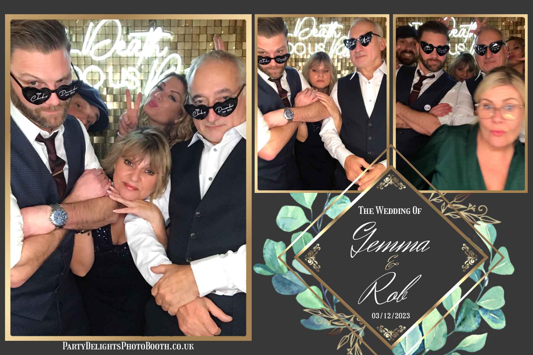 Rob and Gemma’s Wedding | View more photos from the event at gallery.partydelightsphotobooth.co.uk/u/PartyDelightsPhotoBooth/Rob-and-Gemma’s-Wedding