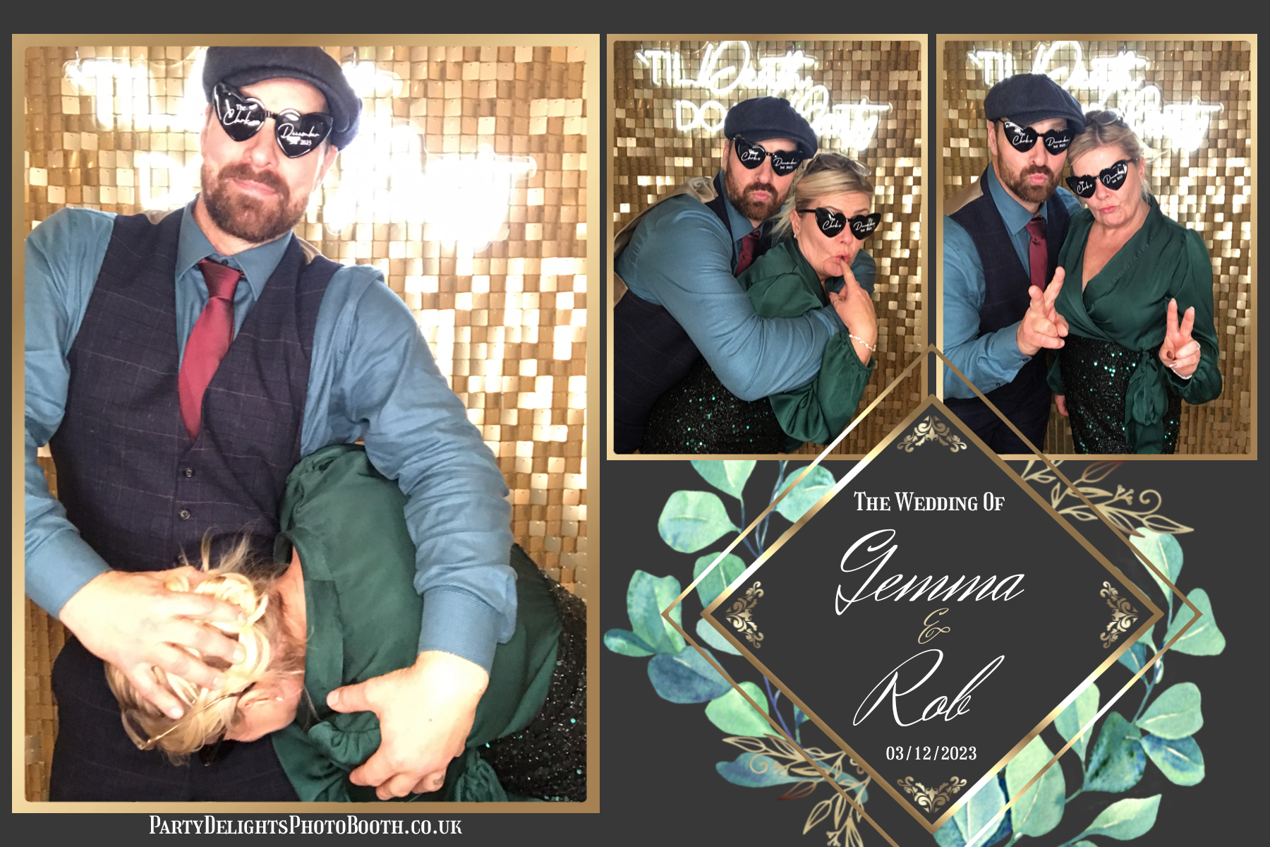 Rob and Gemma’s Wedding | View more photos from the event at gallery.partydelightsphotobooth.co.uk/u/PartyDelightsPhotoBooth/Rob-and-Gemma’s-Wedding