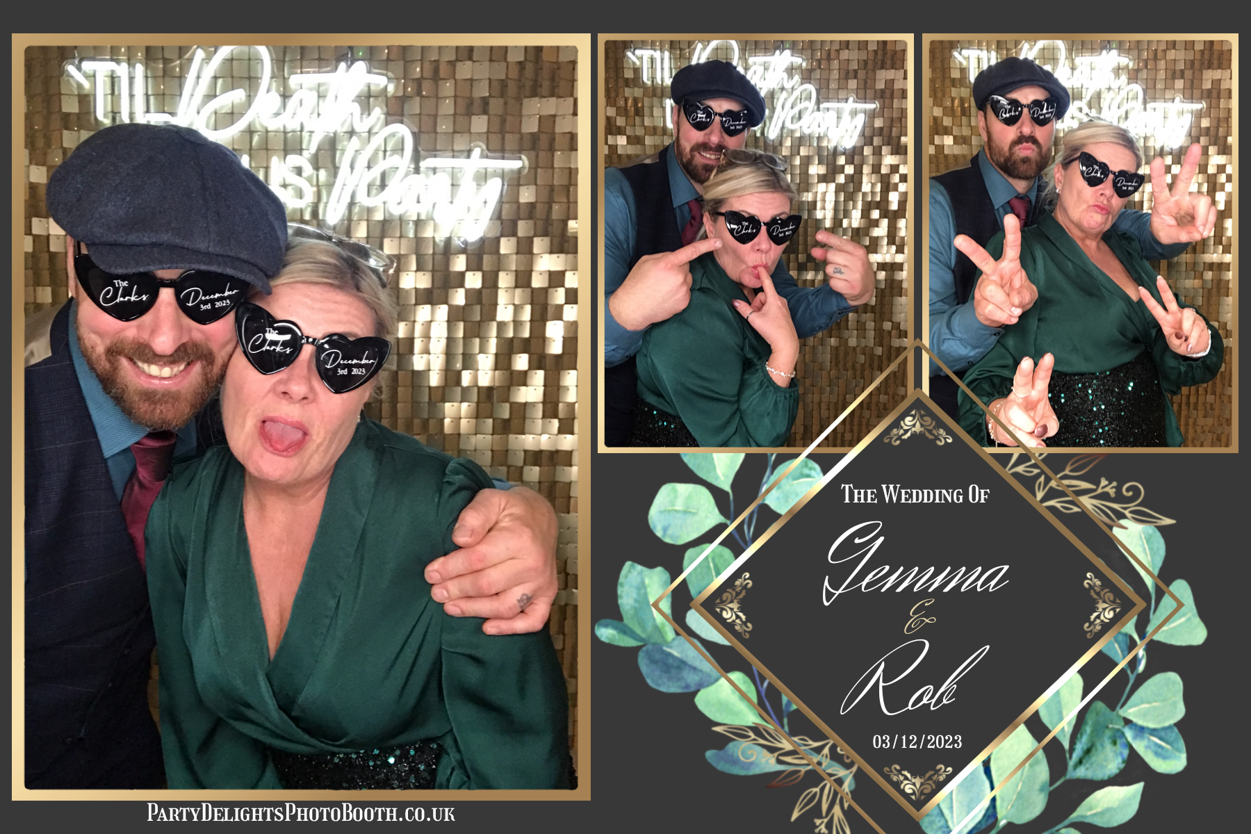 Rob and Gemma’s Wedding | View more photos from the event at gallery.partydelightsphotobooth.co.uk/u/PartyDelightsPhotoBooth/Rob-and-Gemma’s-Wedding