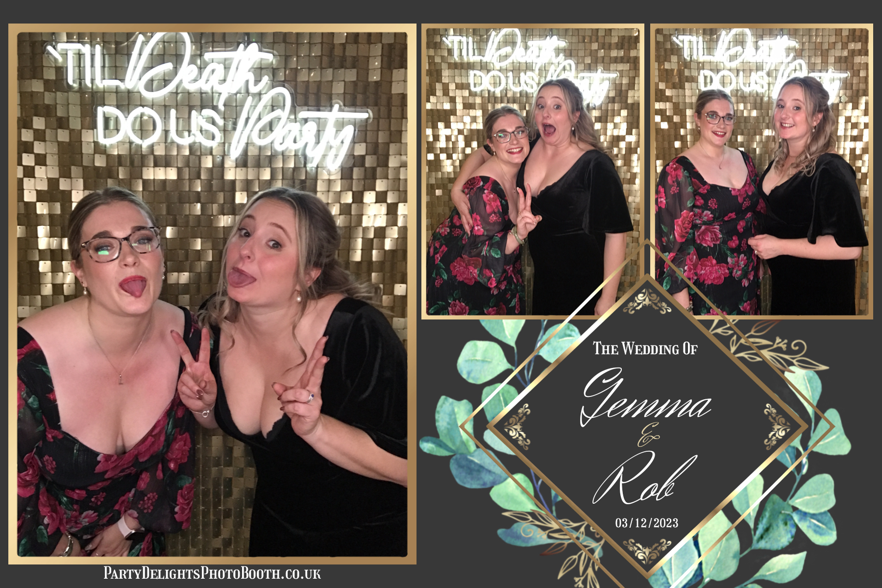 Rob and Gemma’s Wedding | View more photos from the event at gallery.partydelightsphotobooth.co.uk/u/PartyDelightsPhotoBooth/Rob-and-Gemma’s-Wedding