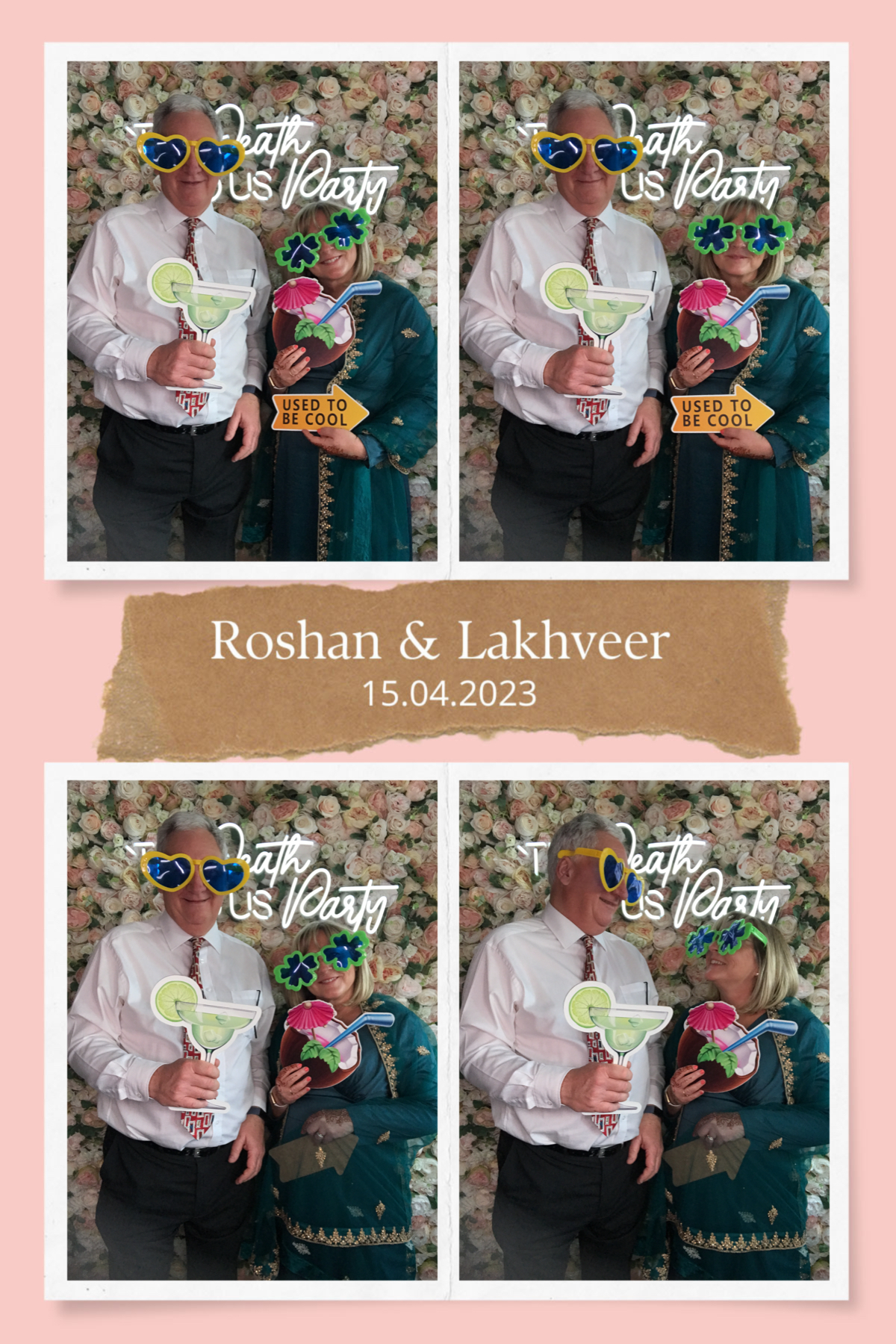 Roshan and Lakhveer's wedding | View more photos from the event at gallery.partydelightsphotobooth.co.uk/u/PartyDelightsPhotoBooth/Roshan-and-Lakhveers-wedding