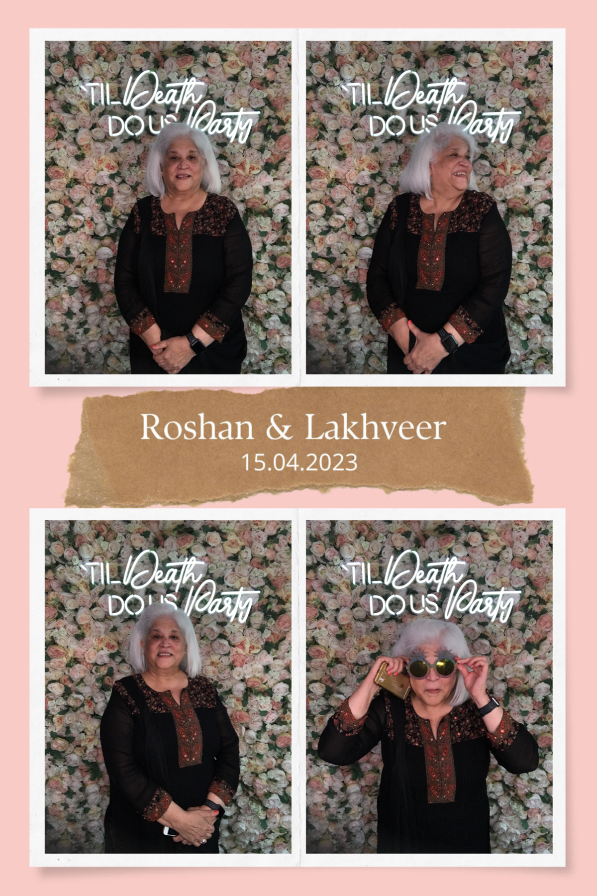 Roshan and Lakhveer's wedding | View more photos from the event at gallery.partydelightsphotobooth.co.uk/u/PartyDelightsPhotoBooth/Roshan-and-Lakhveers-wedding