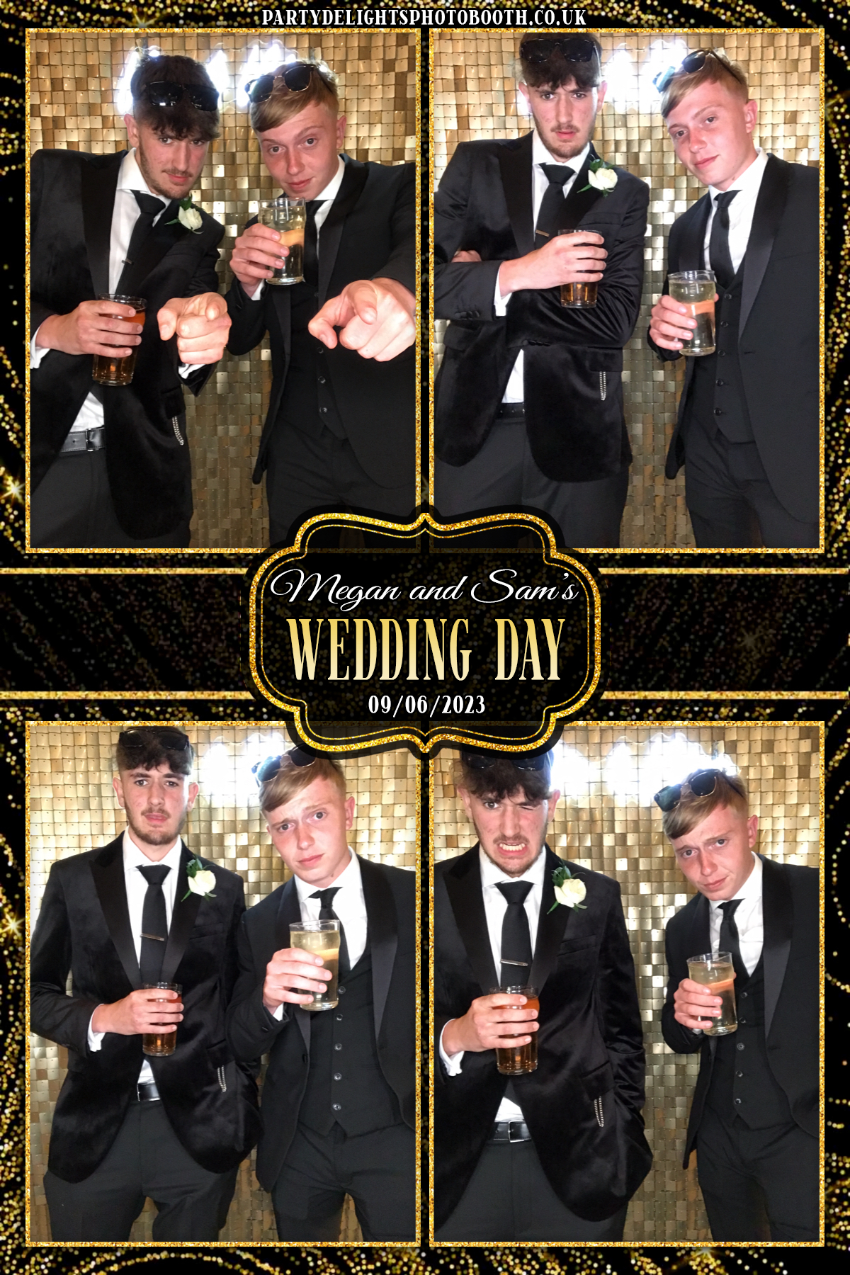 Sam and Megan’s wedding | View more photos from the event at gallery.partydelightsphotobooth.co.uk/u/PartyDelightsPhotoBooth/Sam-and-Megan’s-wedding