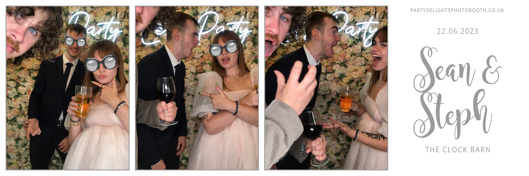 Sean & Steph’s Wedding | View more photos from the event at gallery.partydelightsphotobooth.co.uk/u/PartyDelightsPhotoBooth/Sean-Steph’s-Wedding