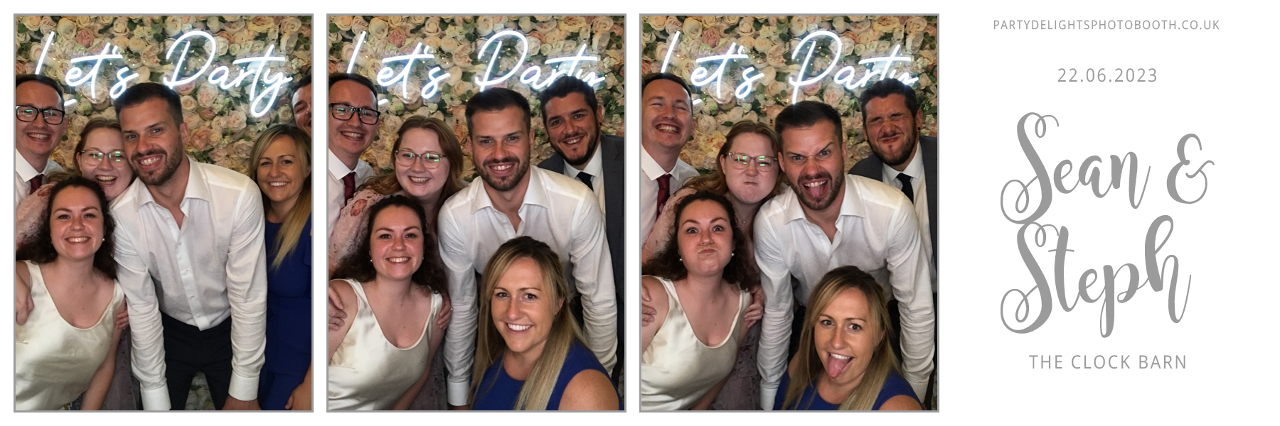 Sean & Steph’s Wedding | View more photos from the event at gallery.partydelightsphotobooth.co.uk/u/PartyDelightsPhotoBooth/Sean-Steph’s-Wedding