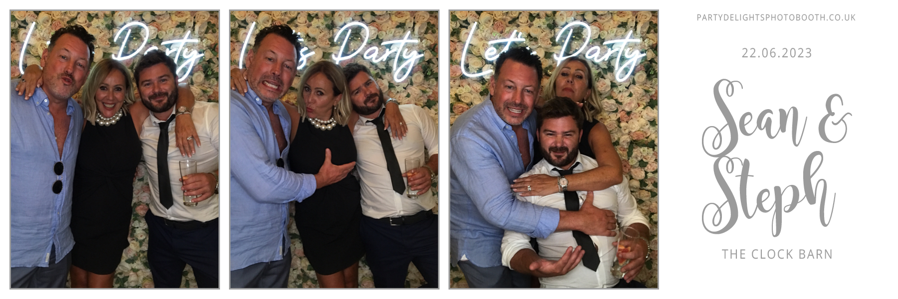 Sean & Steph’s Wedding | View more photos from the event at gallery.partydelightsphotobooth.co.uk/u/PartyDelightsPhotoBooth/Sean-Steph’s-Wedding