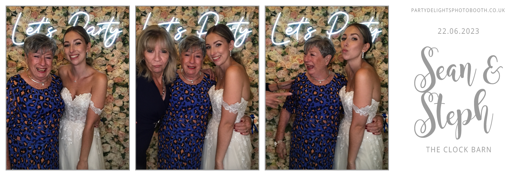 Sean & Steph’s Wedding | View more photos from the event at gallery.partydelightsphotobooth.co.uk/u/PartyDelightsPhotoBooth/Sean-Steph’s-Wedding