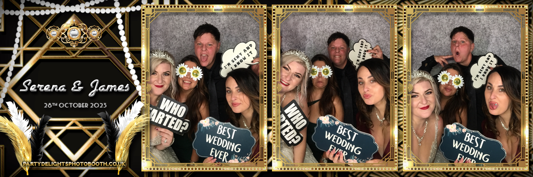 Serena and James wedding | View more photos from the event at gallery.partydelightsphotobooth.co.uk/u/PartyDelightsPhotoBooth/Serena-and-James-wedding