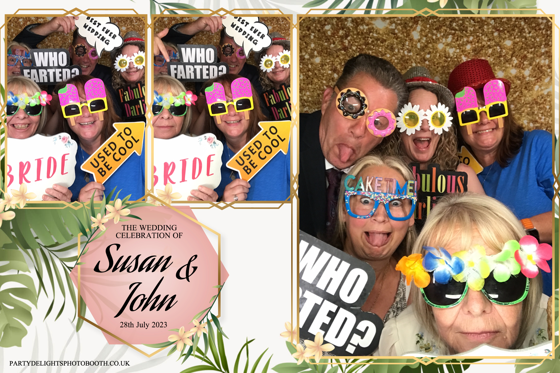 Susan and John's Wedding celebration party | View more photos from the event at gallery.partydelightsphotobooth.co.uk/u/PartyDelightsPhotoBooth/Susan-and-Johns-Wedding-celebration-party