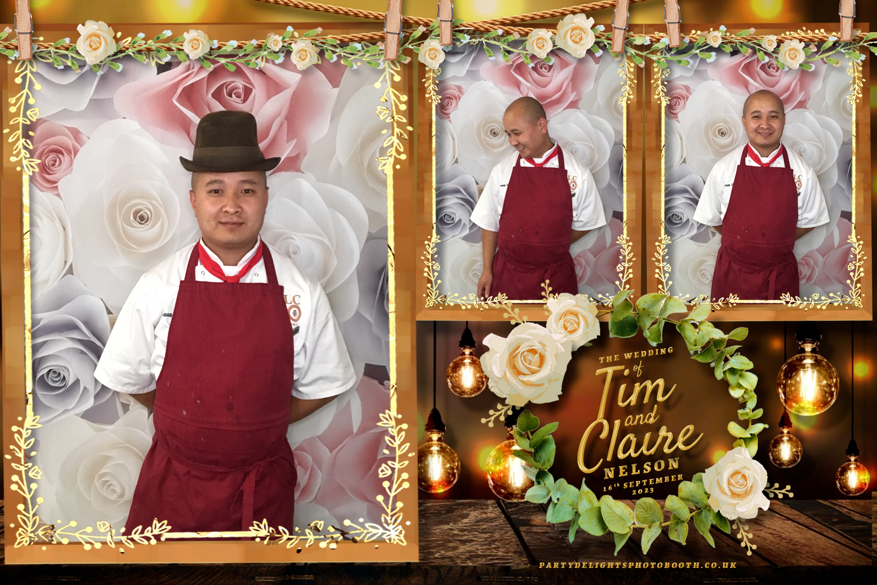 Tim & Claire’s wedding | View more photos from the event at gallery.partydelightsphotobooth.co.uk/u/PartyDelightsPhotoBooth/Tim-Claire’s-wedding