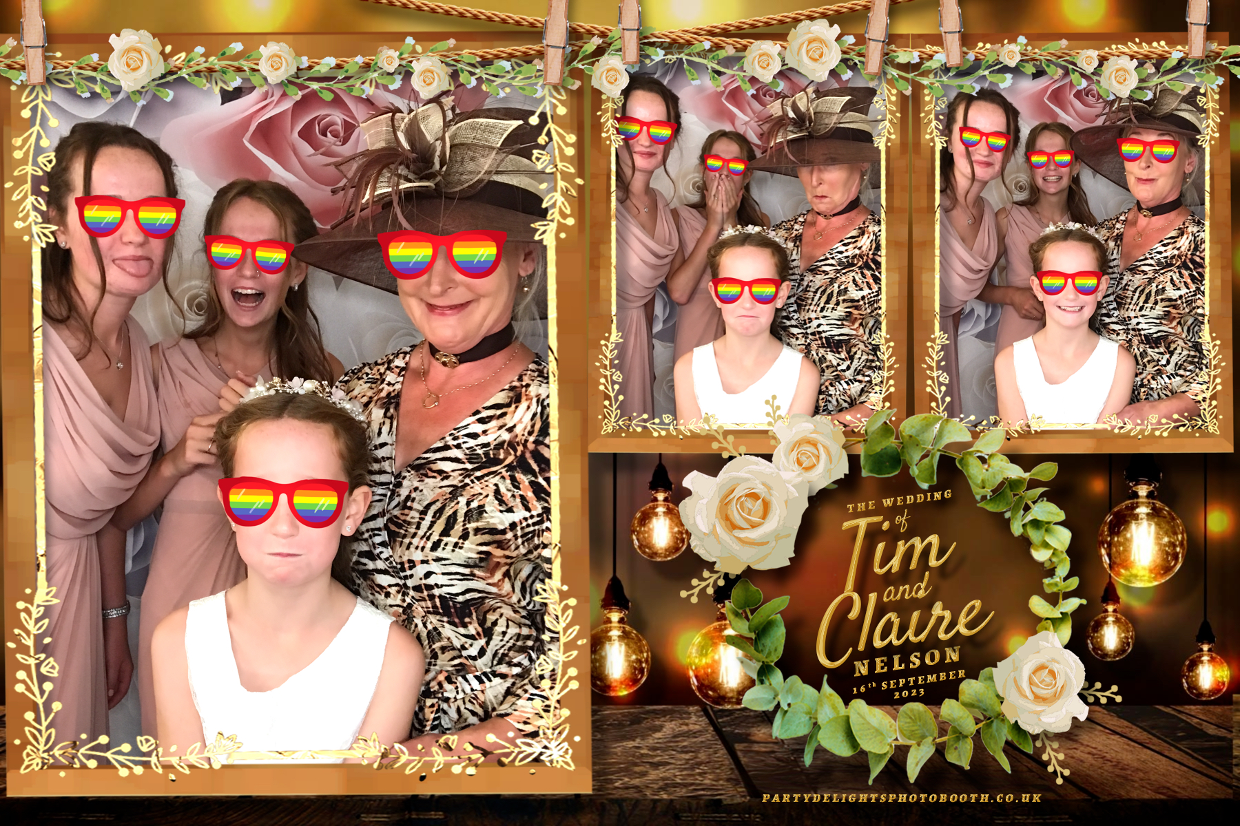 Tim & Claire’s wedding | View more photos from the event at gallery.partydelightsphotobooth.co.uk/u/PartyDelightsPhotoBooth/Tim-Claire’s-wedding