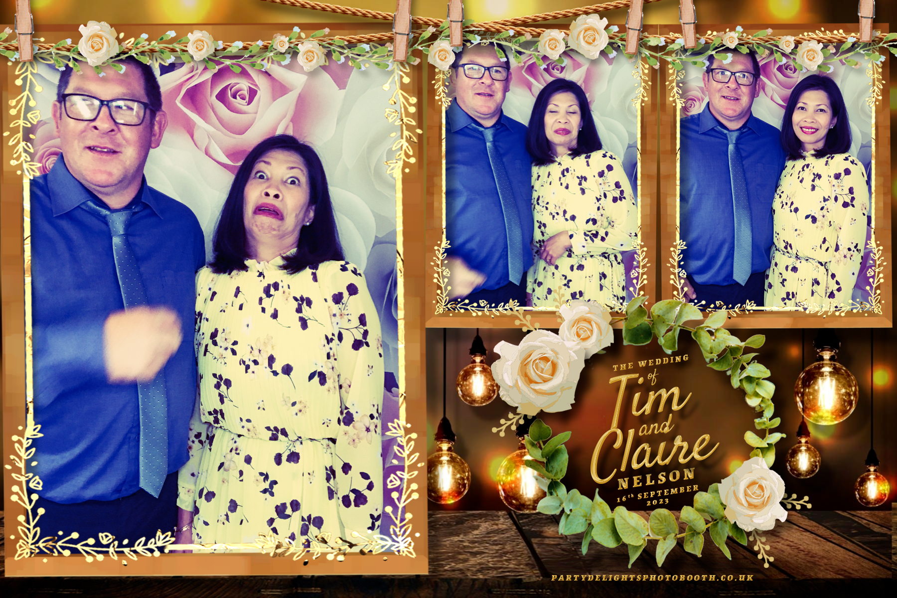 Tim & Claire’s wedding | View more photos from the event at gallery.partydelightsphotobooth.co.uk/u/PartyDelightsPhotoBooth/Tim-Claire’s-wedding