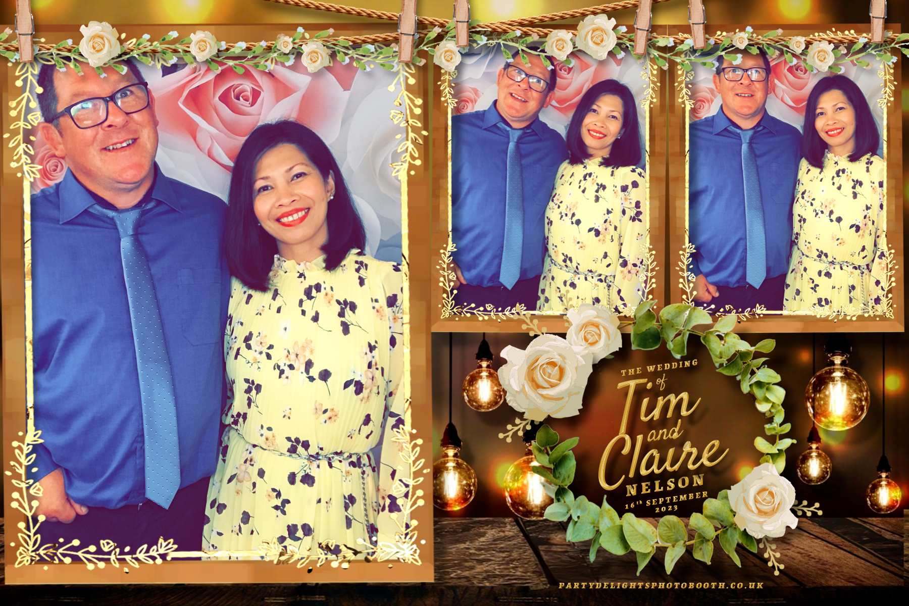 Tim & Claire’s wedding | View more photos from the event at gallery.partydelightsphotobooth.co.uk/u/PartyDelightsPhotoBooth/Tim-Claire’s-wedding