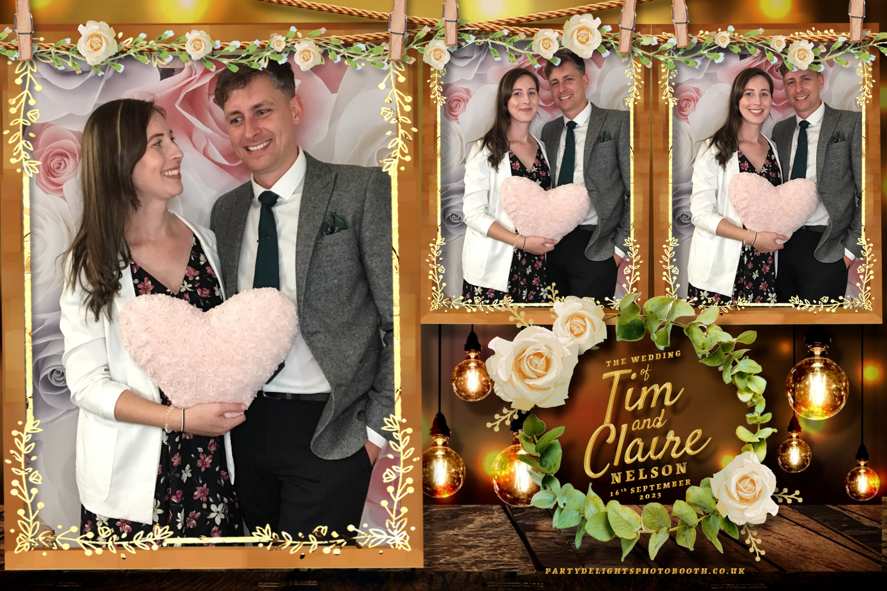 Tim & Claire’s wedding | View more photos from the event at gallery.partydelightsphotobooth.co.uk/u/PartyDelightsPhotoBooth/Tim-Claire’s-wedding