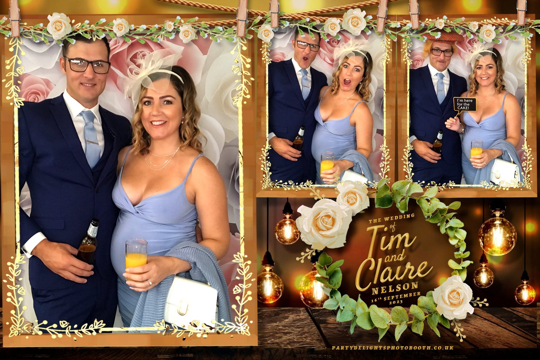 Tim & Claire’s wedding | View more photos from the event at gallery.partydelightsphotobooth.co.uk/u/PartyDelightsPhotoBooth/Tim-Claire’s-wedding