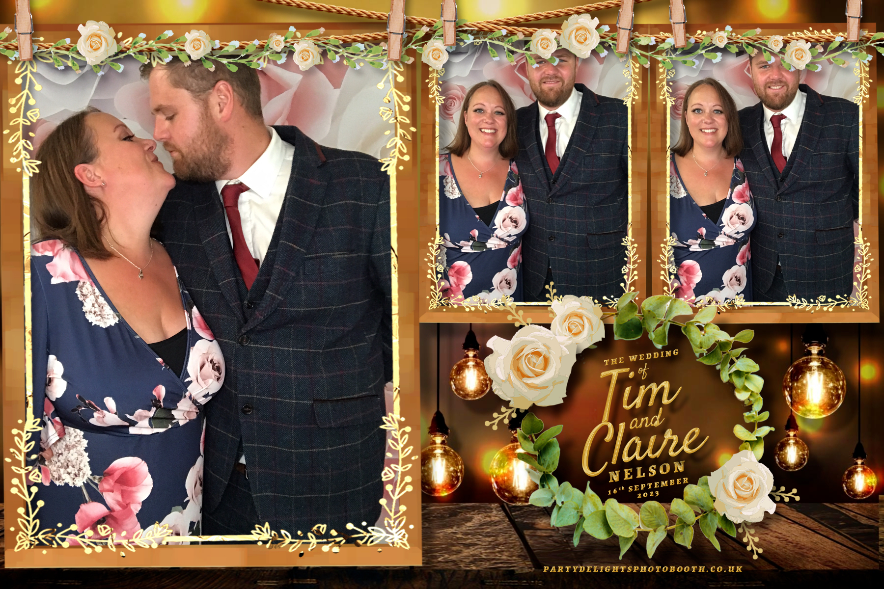 Tim & Claire’s wedding | View more photos from the event at gallery.partydelightsphotobooth.co.uk/u/PartyDelightsPhotoBooth/Tim-Claire’s-wedding