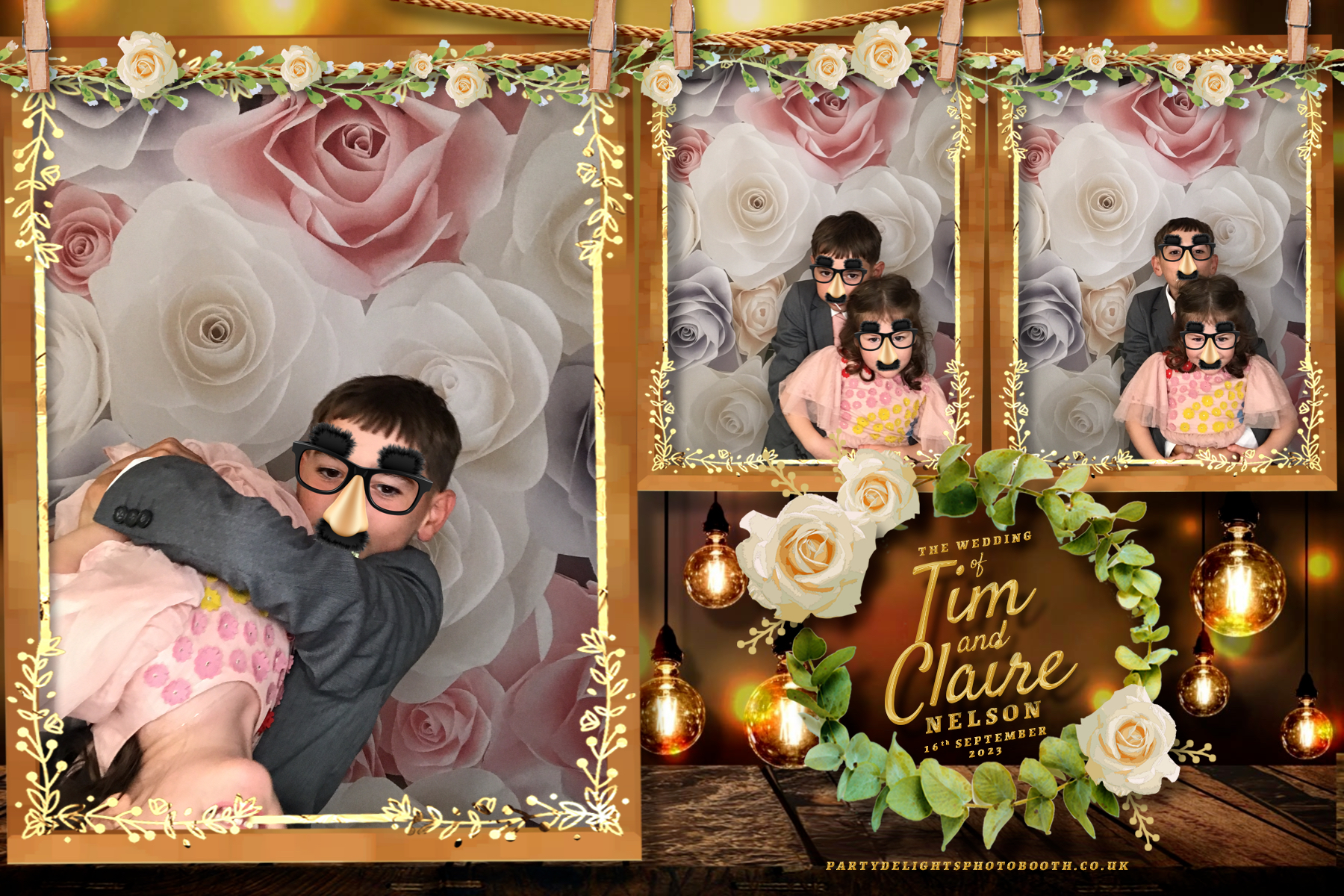 Tim & Claire’s wedding | View more photos from the event at gallery.partydelightsphotobooth.co.uk/u/PartyDelightsPhotoBooth/Tim-Claire’s-wedding