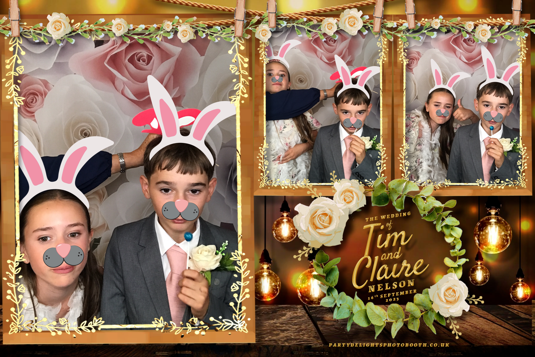 Tim & Claire’s wedding | View more photos from the event at gallery.partydelightsphotobooth.co.uk/u/PartyDelightsPhotoBooth/Tim-Claire’s-wedding