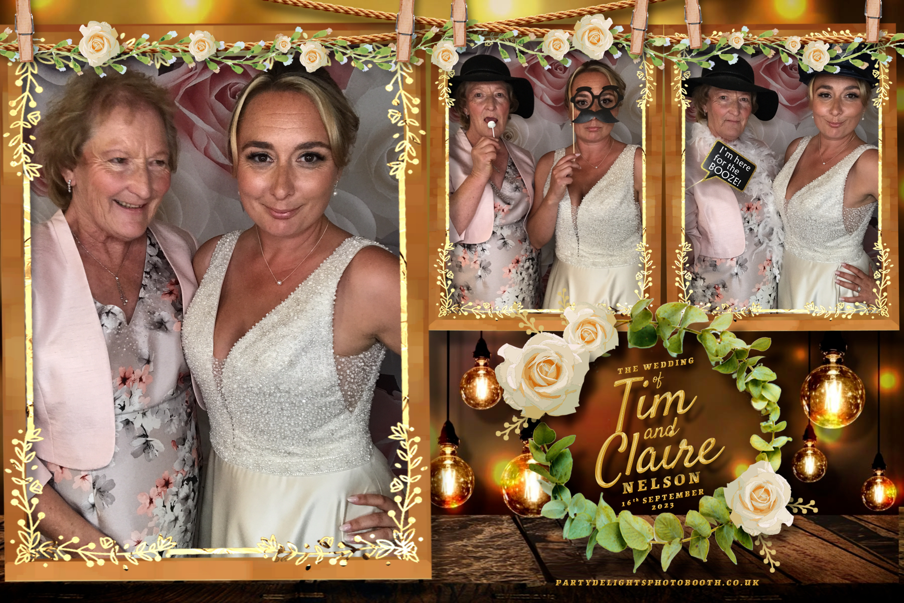 Tim & Claire’s wedding | View more photos from the event at gallery.partydelightsphotobooth.co.uk/u/PartyDelightsPhotoBooth/Tim-Claire’s-wedding