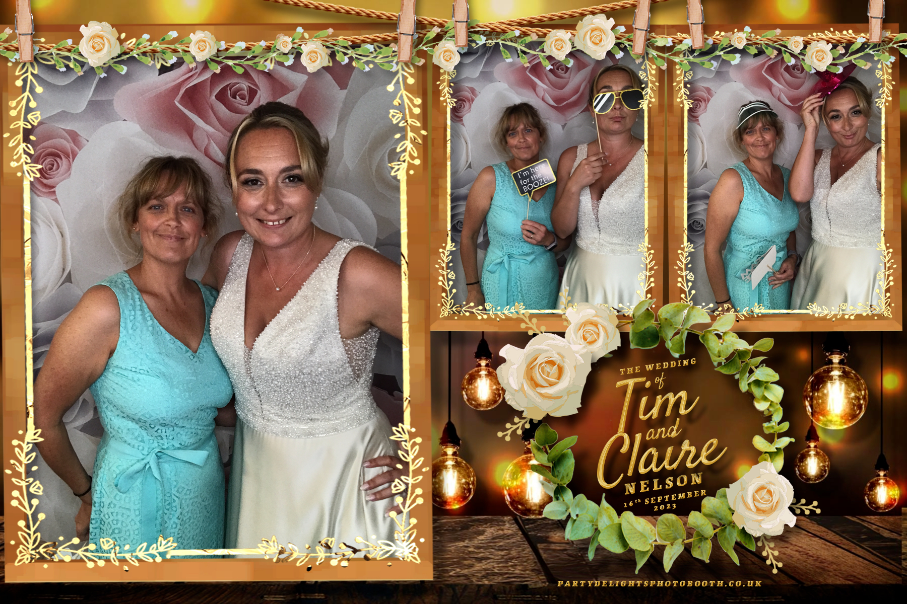 Tim & Claire’s wedding | View more photos from the event at gallery.partydelightsphotobooth.co.uk/u/PartyDelightsPhotoBooth/Tim-Claire’s-wedding