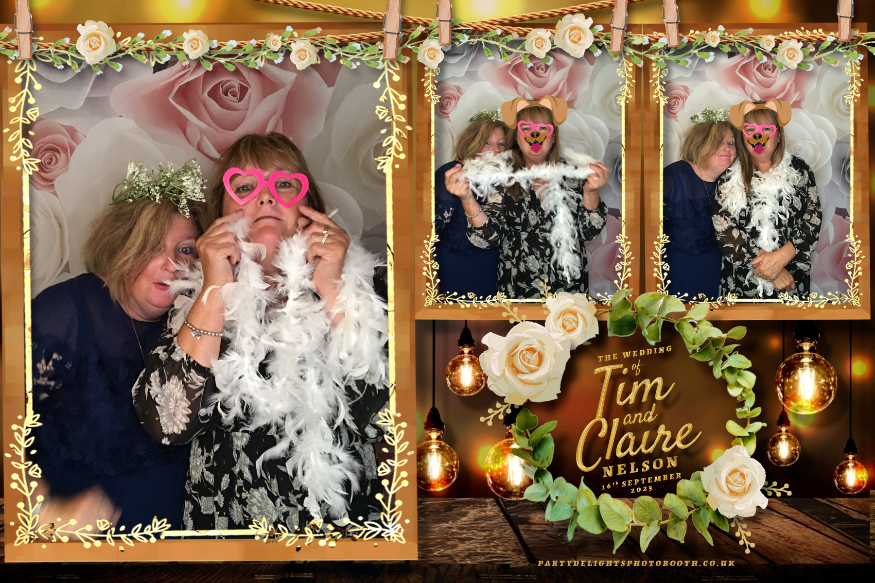 Tim & Claire’s wedding | View more photos from the event at gallery.partydelightsphotobooth.co.uk/u/PartyDelightsPhotoBooth/Tim-Claire’s-wedding