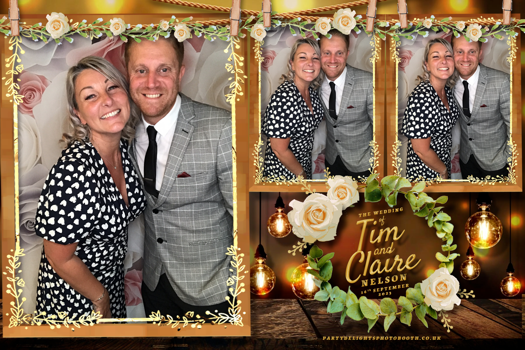 Tim & Claire’s wedding | View more photos from the event at gallery.partydelightsphotobooth.co.uk/u/PartyDelightsPhotoBooth/Tim-Claire’s-wedding
