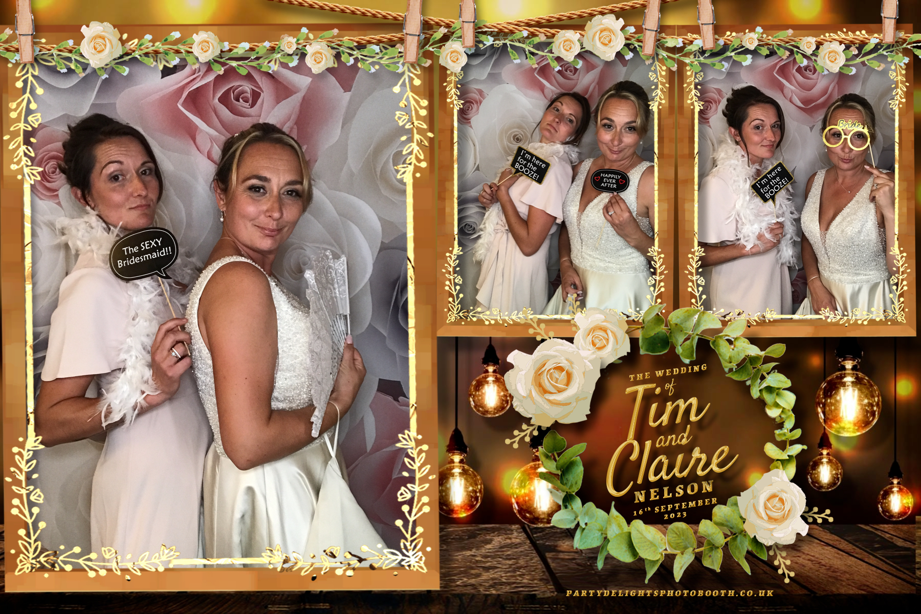 Tim & Claire’s wedding | View more photos from the event at gallery.partydelightsphotobooth.co.uk/u/PartyDelightsPhotoBooth/Tim-Claire’s-wedding