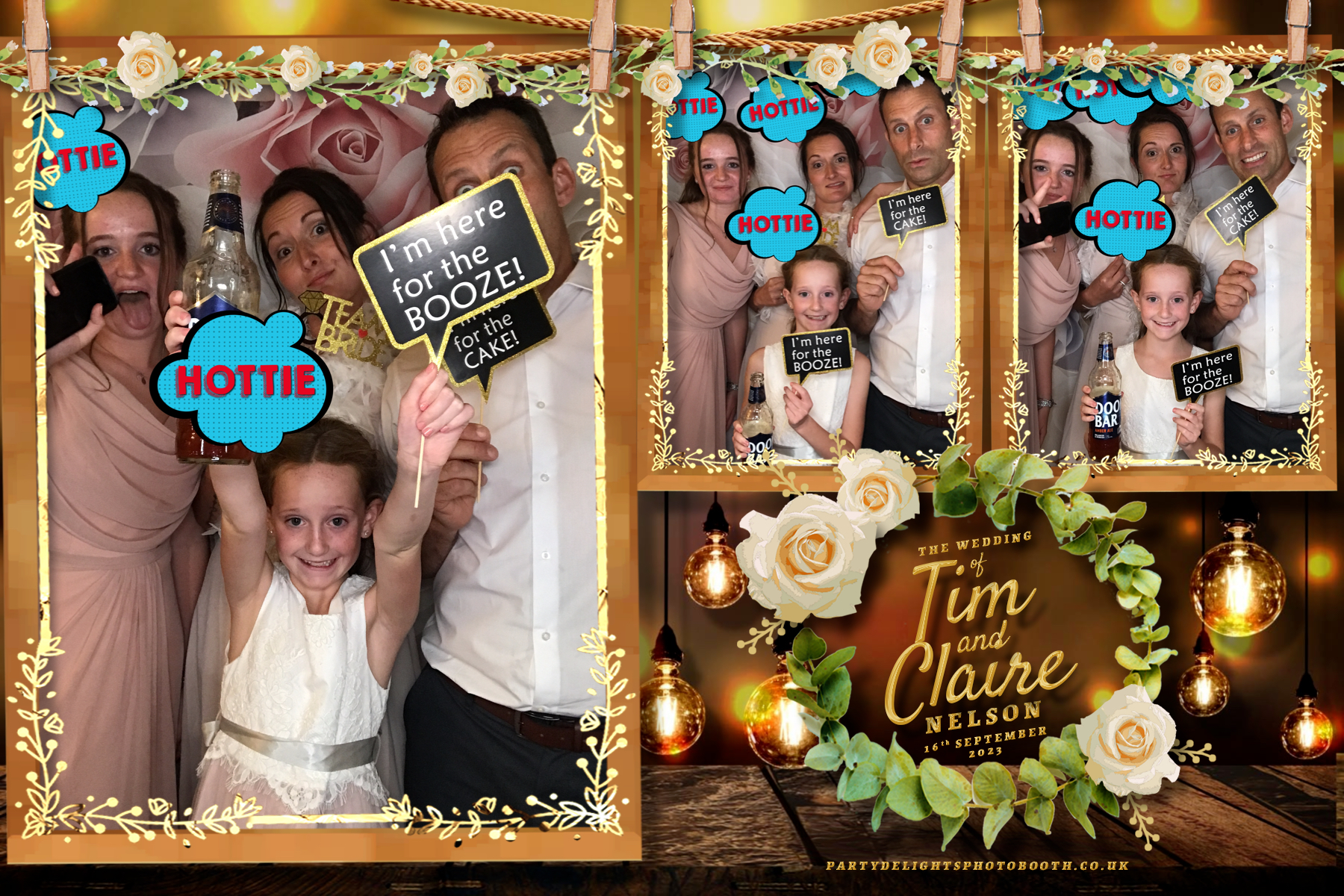 Tim & Claire’s wedding | View more photos from the event at gallery.partydelightsphotobooth.co.uk/u/PartyDelightsPhotoBooth/Tim-Claire’s-wedding