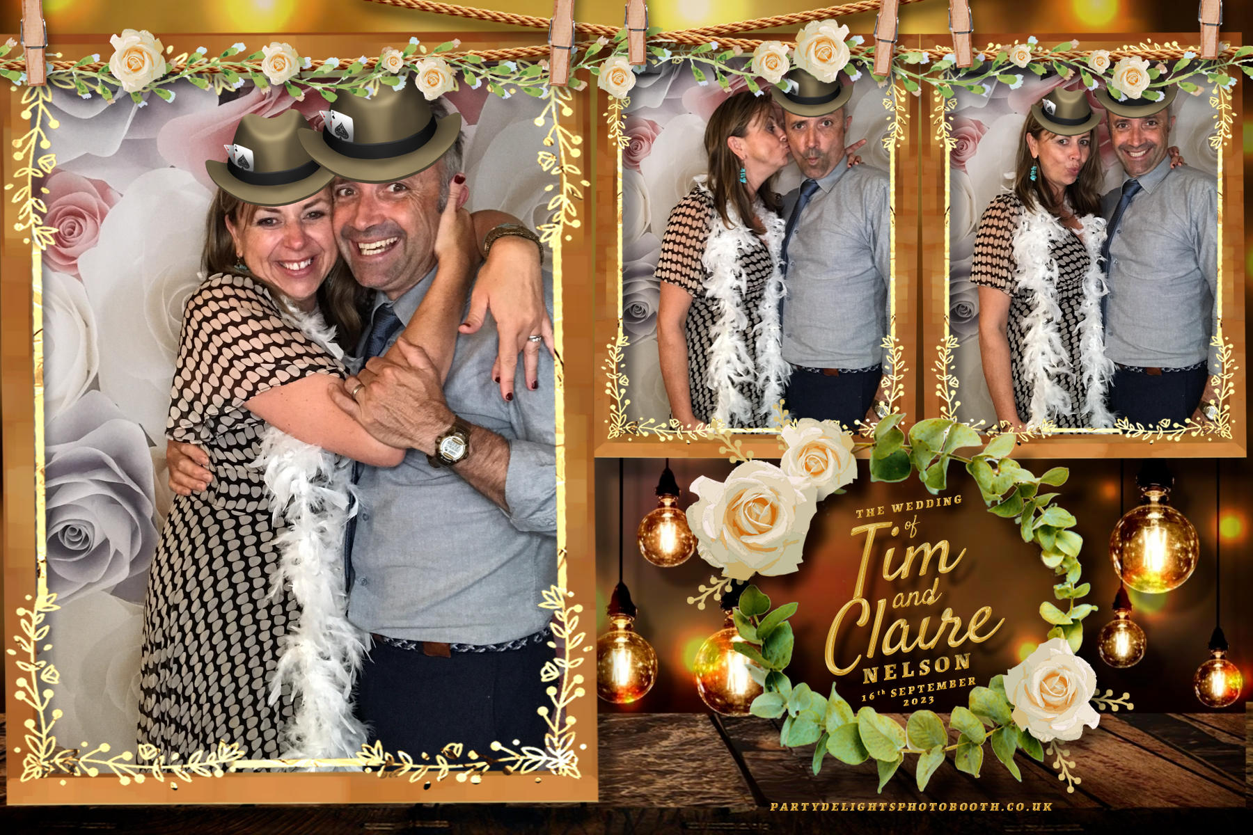 Tim & Claire’s wedding | View more photos from the event at gallery.partydelightsphotobooth.co.uk/u/PartyDelightsPhotoBooth/Tim-Claire’s-wedding