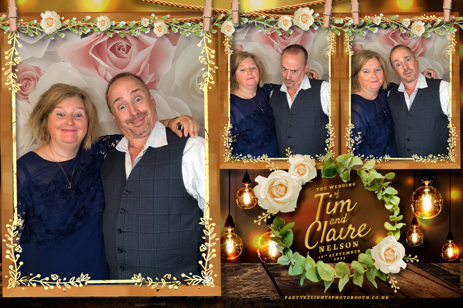 Tim & Claire’s wedding | View more photos from the event at gallery.partydelightsphotobooth.co.uk/u/PartyDelightsPhotoBooth/Tim-Claire’s-wedding