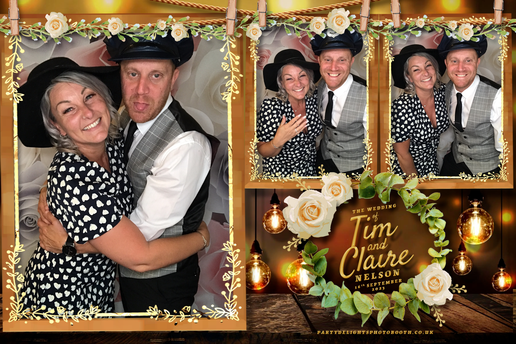 Tim & Claire’s wedding | View more photos from the event at gallery.partydelightsphotobooth.co.uk/u/PartyDelightsPhotoBooth/Tim-Claire’s-wedding
