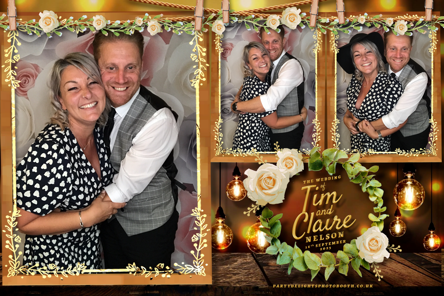 Tim & Claire’s wedding | View more photos from the event at gallery.partydelightsphotobooth.co.uk/u/PartyDelightsPhotoBooth/Tim-Claire’s-wedding