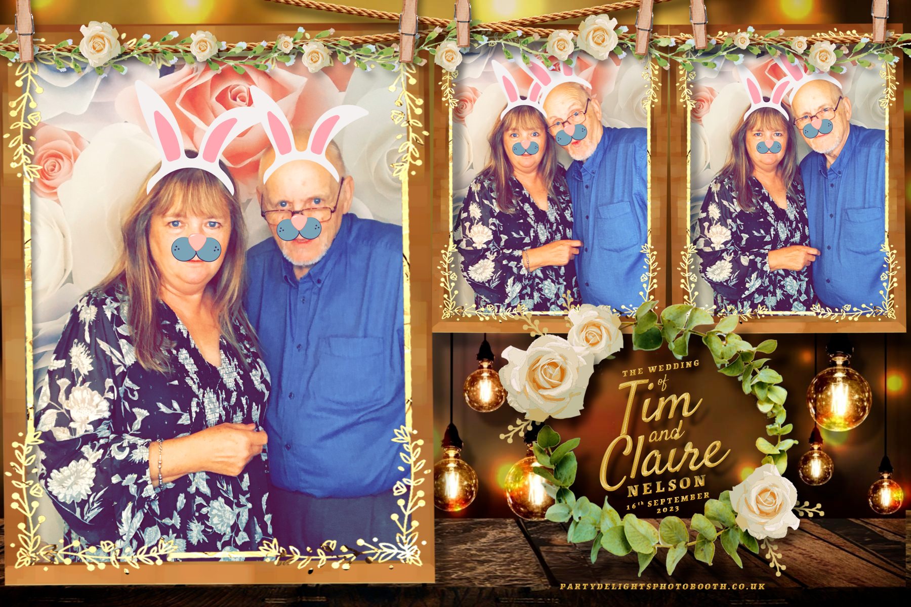 Tim & Claire’s wedding | View more photos from the event at gallery.partydelightsphotobooth.co.uk/u/PartyDelightsPhotoBooth/Tim-Claire’s-wedding