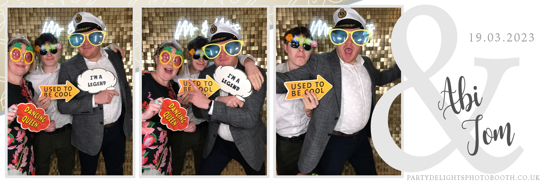 Tom & Abi’s Wedding | View more photos from the event at gallery.partydelightsphotobooth.co.uk/u/PartyDelightsPhotoBooth/Tom-Abi’s-Wedding