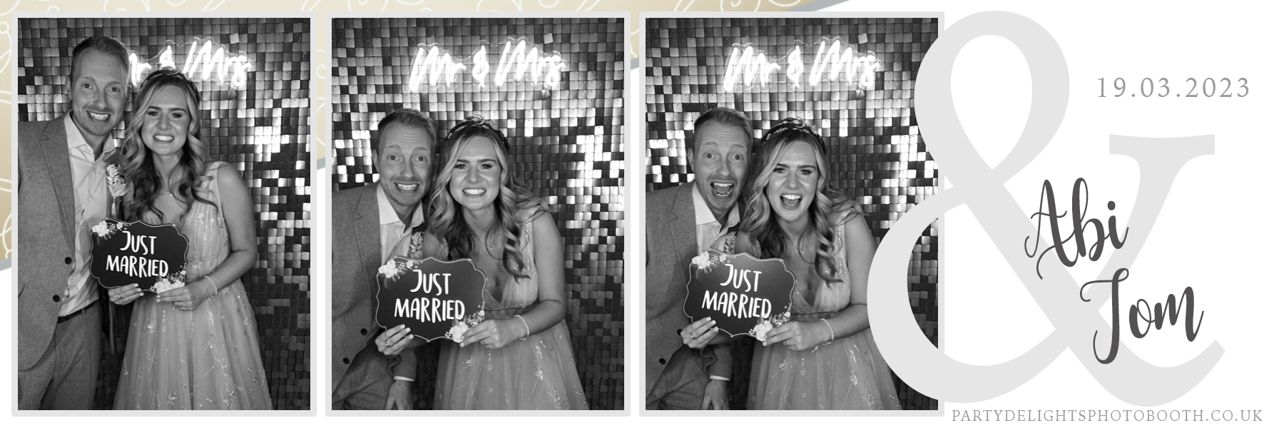 Tom & Abi’s Wedding | View more photos from the event at gallery.partydelightsphotobooth.co.uk/u/PartyDelightsPhotoBooth/Tom-Abi’s-Wedding