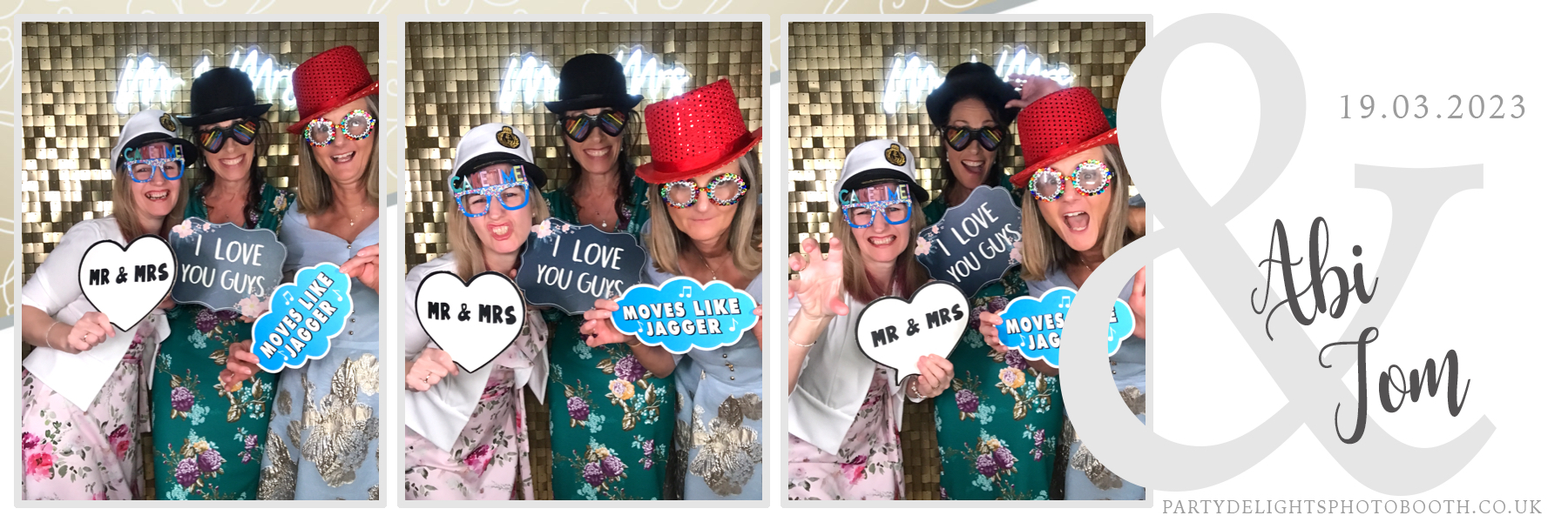 Tom & Abi’s Wedding | View more photos from the event at gallery.partydelightsphotobooth.co.uk/u/PartyDelightsPhotoBooth/Tom-Abi’s-Wedding