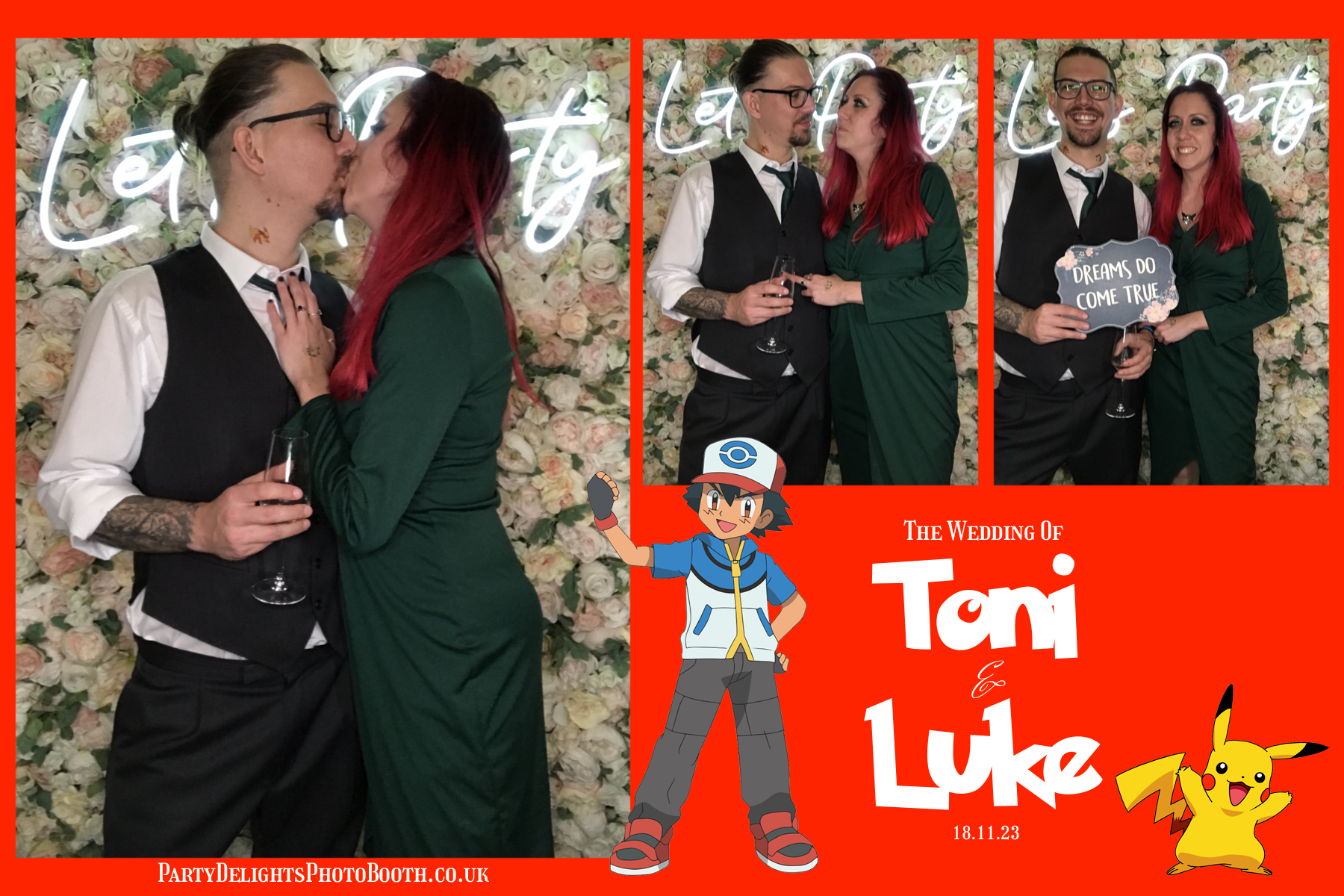 Toni and Luke's Wedding | View more photos from the event at gallery.partydelightsphotobooth.co.uk/u/PartyDelightsPhotoBooth/Toni-and-Lukes-Wedding
