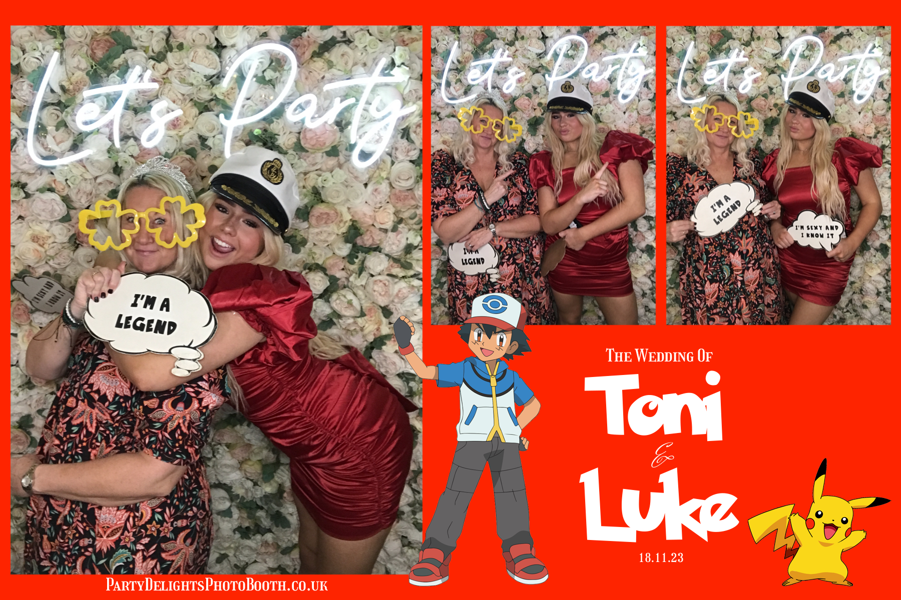 Toni and Luke's Wedding | View more photos from the event at gallery.partydelightsphotobooth.co.uk/u/PartyDelightsPhotoBooth/Toni-and-Lukes-Wedding