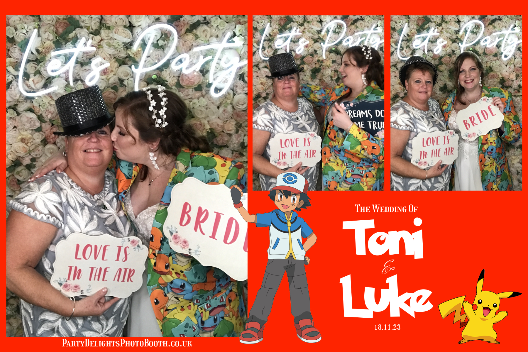 Toni and Luke's Wedding | View more photos from the event at gallery.partydelightsphotobooth.co.uk/u/PartyDelightsPhotoBooth/Toni-and-Lukes-Wedding