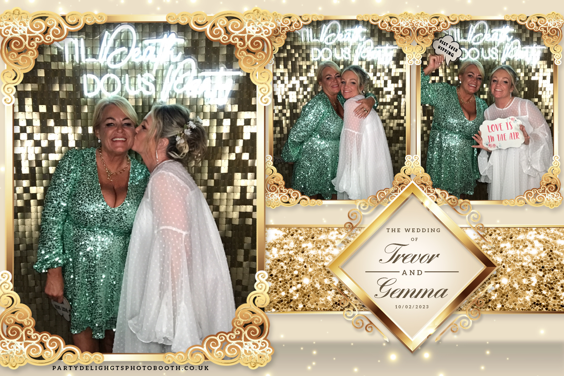 Trevor and Gemma's wedding | View more photos from the event at gallery.partydelightsphotobooth.co.uk/u/PartyDelightsPhotoBooth/Trevor-and-Gemmas-wedding