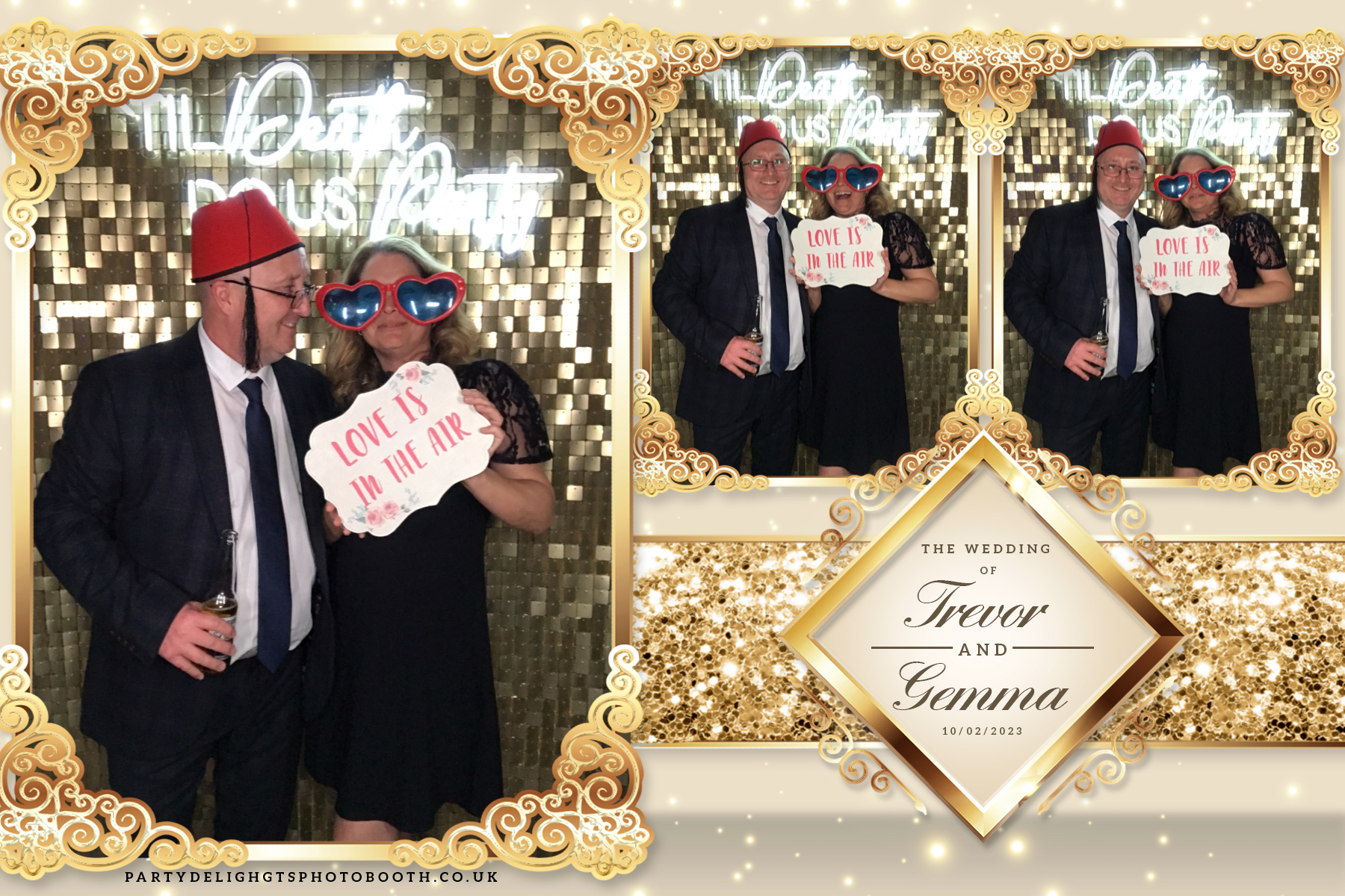 Trevor and Gemma's wedding | View more photos from the event at gallery.partydelightsphotobooth.co.uk/u/PartyDelightsPhotoBooth/Trevor-and-Gemmas-wedding