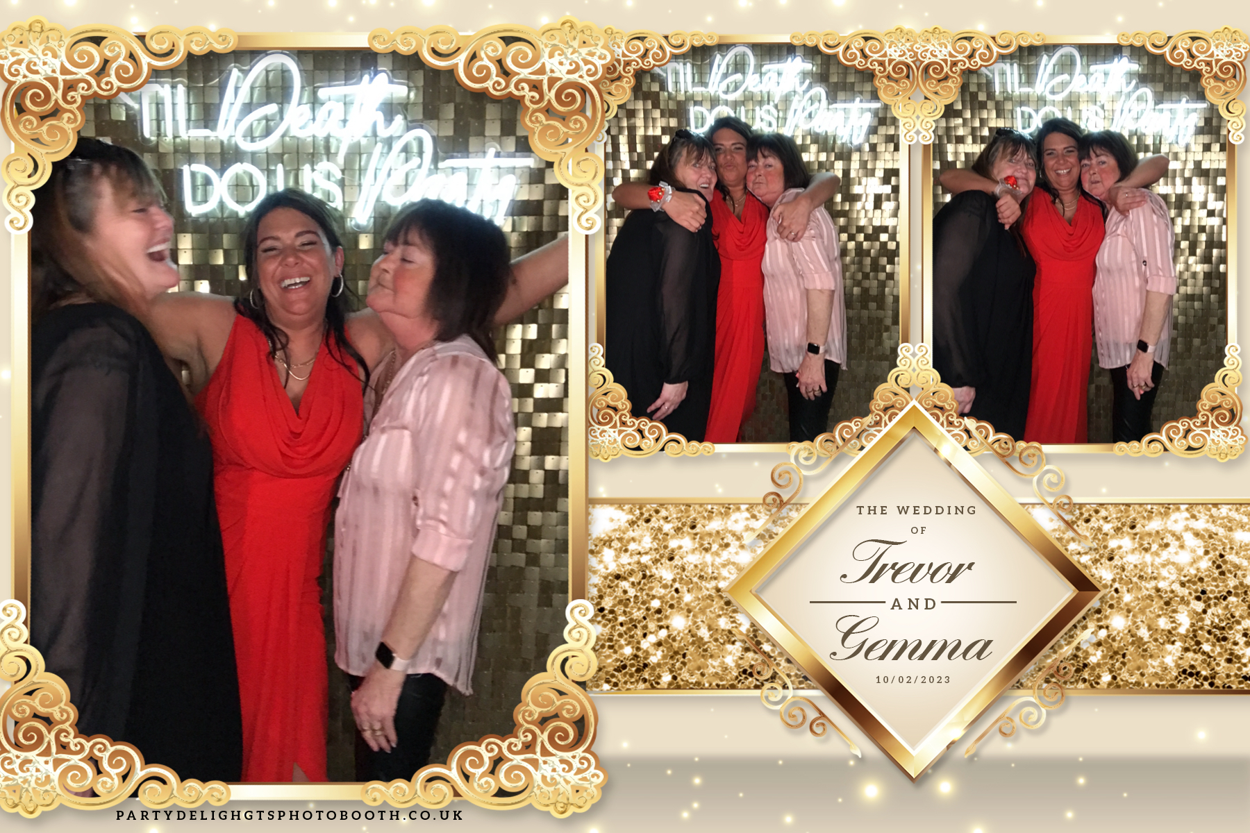 Trevor and Gemma's wedding | View more photos from the event at gallery.partydelightsphotobooth.co.uk/u/PartyDelightsPhotoBooth/Trevor-and-Gemmas-wedding