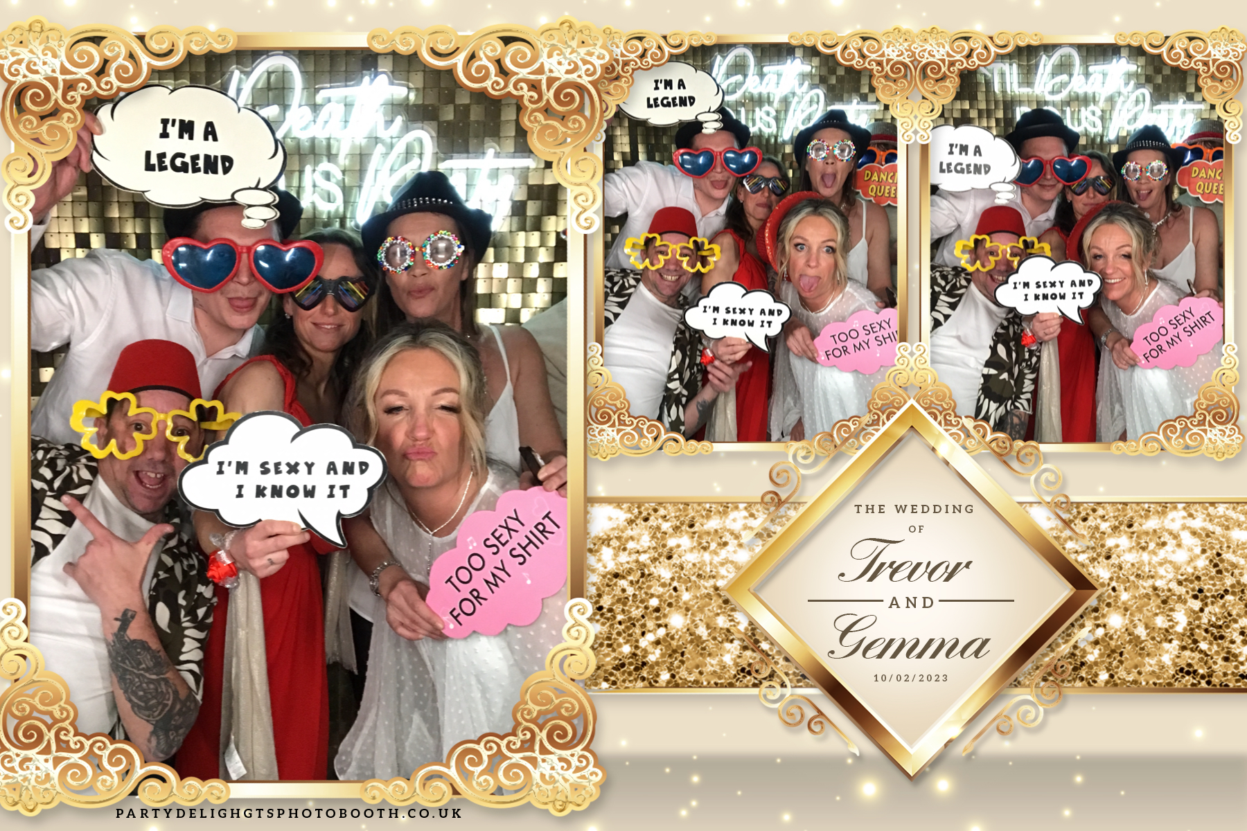 Trevor and Gemma's wedding | View more photos from the event at gallery.partydelightsphotobooth.co.uk/u/PartyDelightsPhotoBooth/Trevor-and-Gemmas-wedding