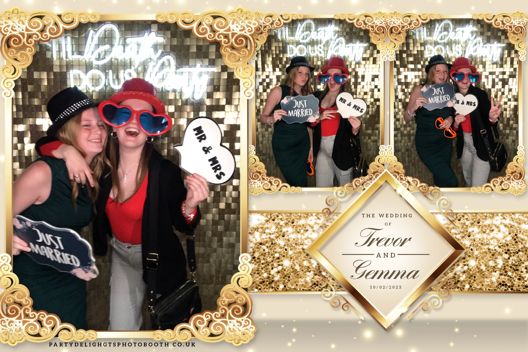 Trevor and Gemma's wedding | View more photos from the event at gallery.partydelightsphotobooth.co.uk/u/PartyDelightsPhotoBooth/Trevor-and-Gemmas-wedding