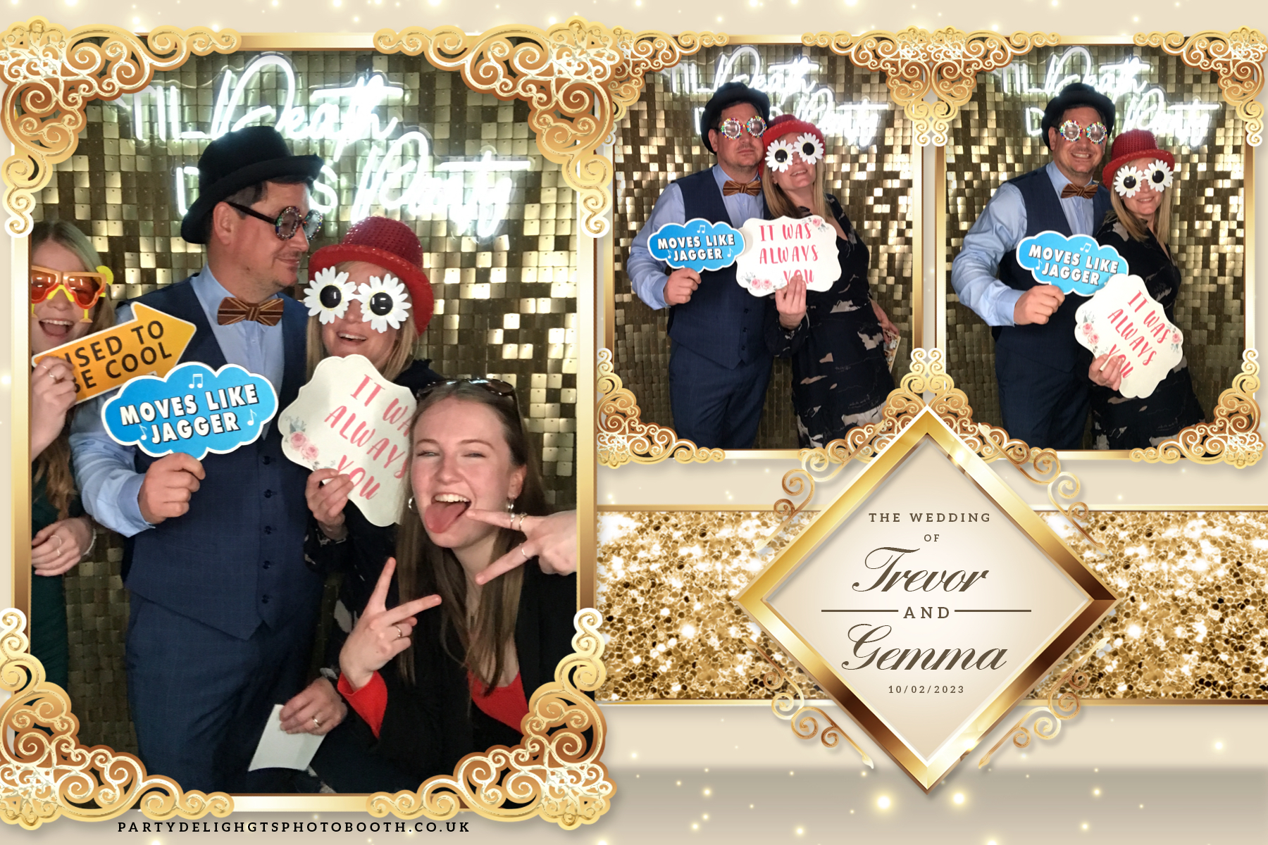 Trevor and Gemma's wedding | View more photos from the event at gallery.partydelightsphotobooth.co.uk/u/PartyDelightsPhotoBooth/Trevor-and-Gemmas-wedding