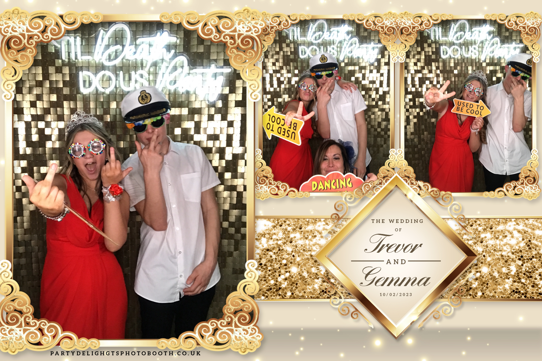 Trevor and Gemma's wedding | View more photos from the event at gallery.partydelightsphotobooth.co.uk/u/PartyDelightsPhotoBooth/Trevor-and-Gemmas-wedding