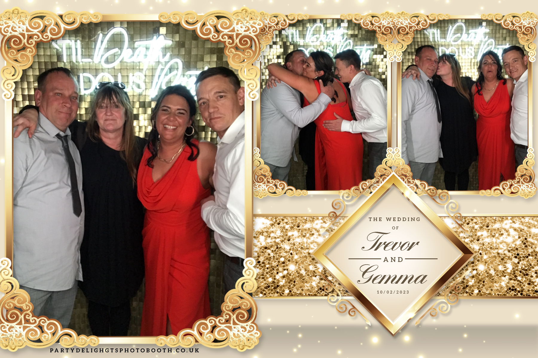 Trevor and Gemma's wedding | View more photos from the event at gallery.partydelightsphotobooth.co.uk/u/PartyDelightsPhotoBooth/Trevor-and-Gemmas-wedding
